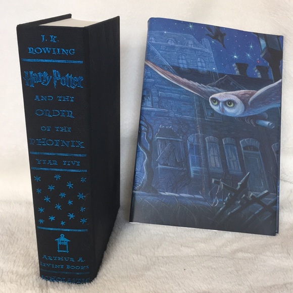 Harry Potter & the Order of the Phoenix Deluxe Edition w/ Slip Case JK Rowling - Picture 4 of 14